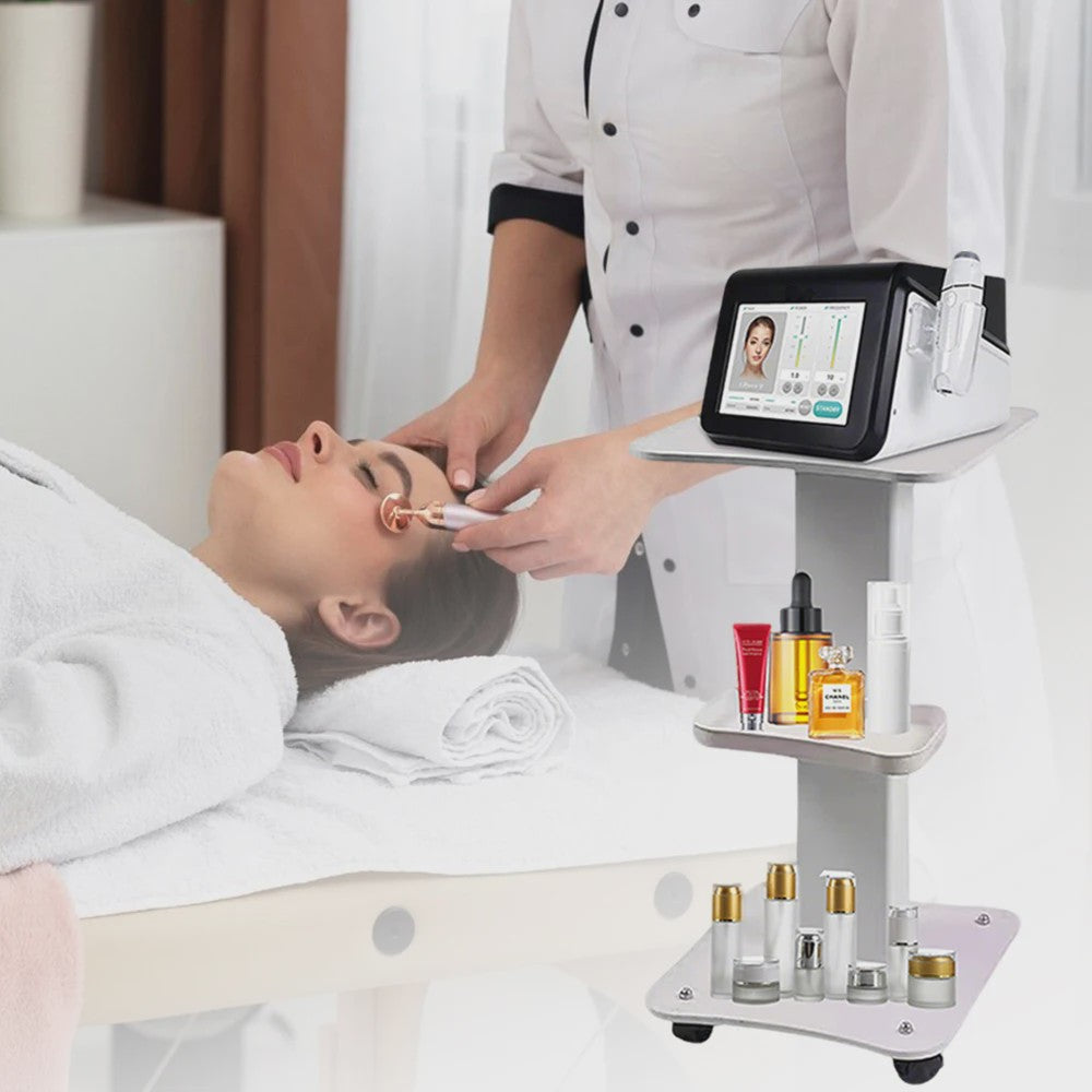 3-Laags Salon Trolley met Grote Capaciteit en 40KG Draagvermogen