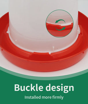 Automatische Kippen Drinkbak - Plastic Voederapparaat - Diverse Maten (1L t/m 18L)