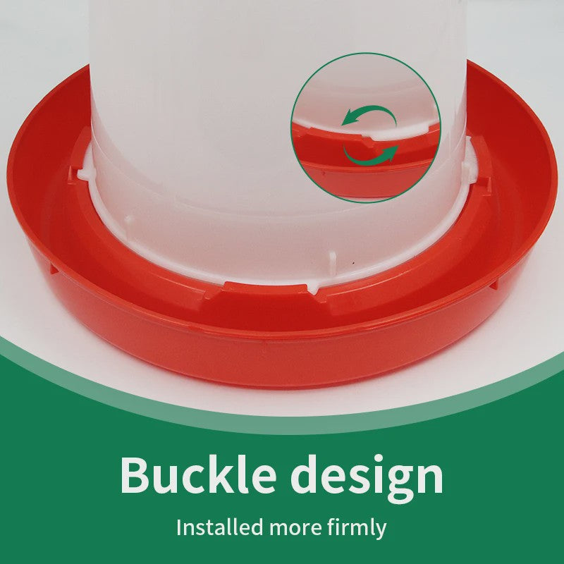 Automatische Kippen Drinkbak - Plastic Voederapparaat - Diverse Maten (1L t/m 18L)
