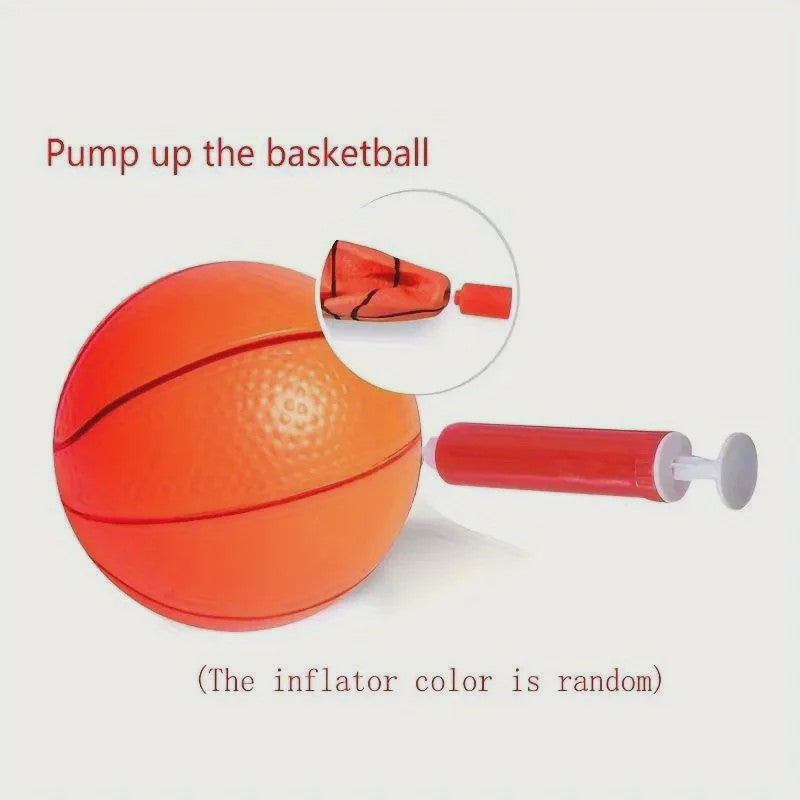 Arcade Basketbalspel Set - Indoor/Outdoor, Eenvoudige Installatie met Pomp & Ballen