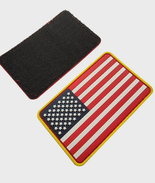 3D PVC Vlag Patches - Rubberen Militaire Emblemen met Klittenband