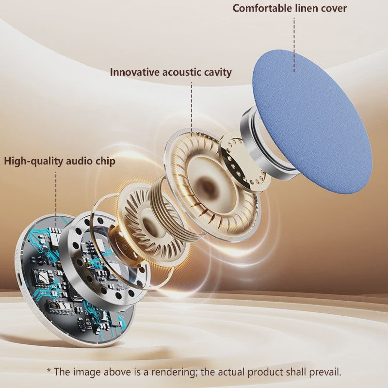 Dunne Bluetooth Slaap Speaker - Draagbaar, HiFi Geluid & Timer