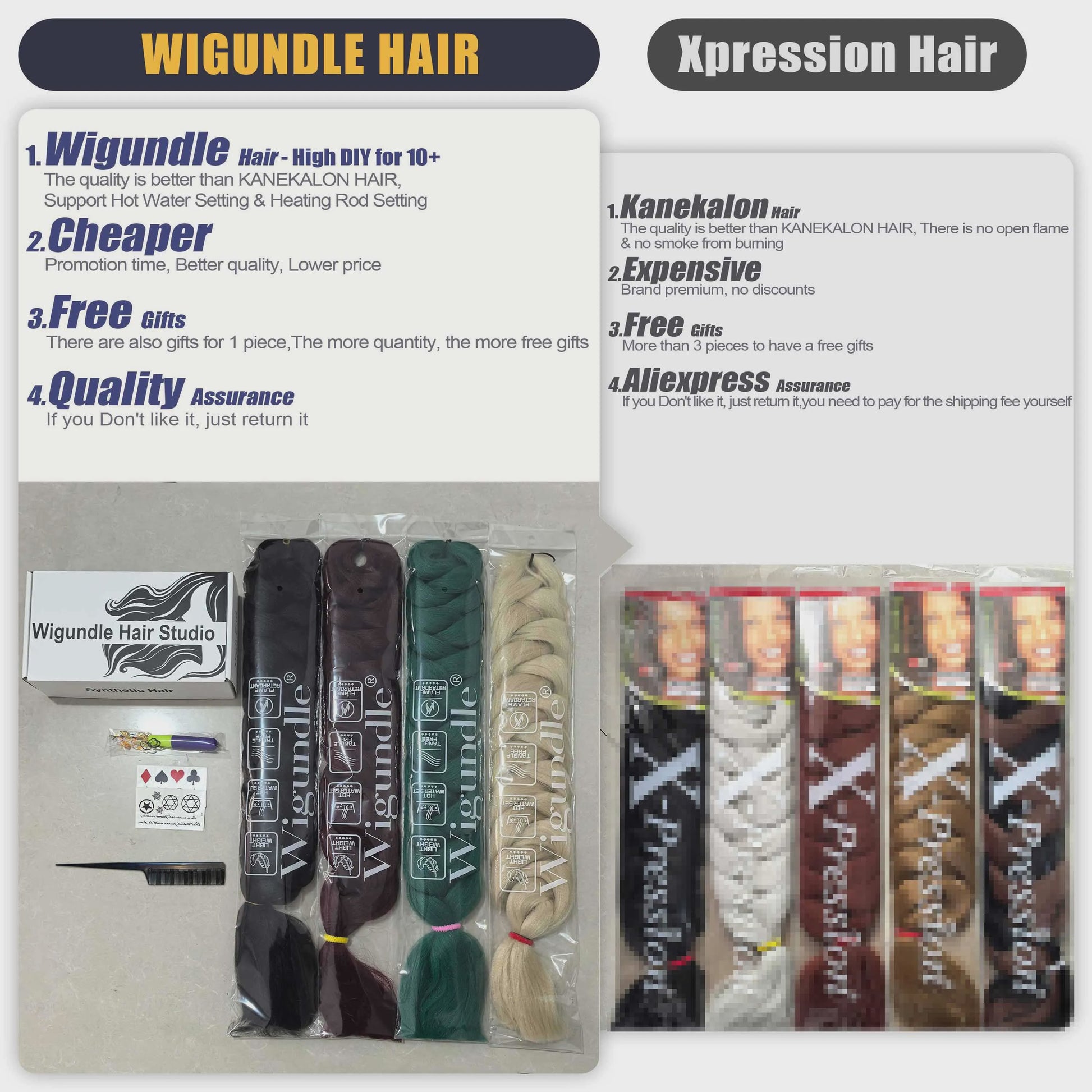 82 Inch Kanekalon Jumbo Braiding Hair - 165g Pre-Stretched Synthetisch Vlecht Haar voor Crocheten