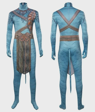 Avatar Cosplay Kostuums: Jake Sully & Neytiri Jumpsuits voor Dames en Heren - Perfect voor Halloween & Feesten
