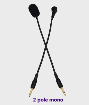 Universele 3.5mm Gaming Microfoon met Ruisreductie - Flexibel en Vervangbaar