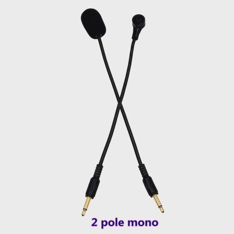 Universele 3.5mm Gaming Microfoon met Ruisreductie - Flexibel en Vervangbaar