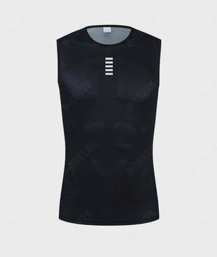 Heren Wielren Base Layer - Sneldrogend en Reflecterend Sportonderhemd