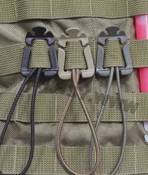 5-delige Rugzak Gesp Karabijnhaak Clips - Outdoor Nylon Camping Tas Hanger