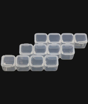 28 Vaks Transparante Opbergdoos met Verwijderbare Compartimenten - Ideaal voor Medicijnen, Sieraden & Nail Art
