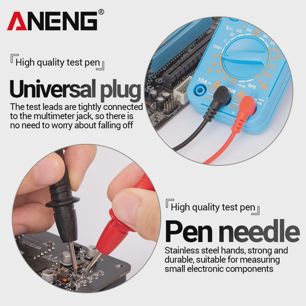 ANENG PT840 Universele Multimeter Testkabels - 1000V/10A Meetpennen Kit