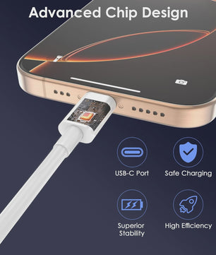 USB-C naar USB-C Kabel 60W Snellader & 480Mbps Data | Universeel Compatibel