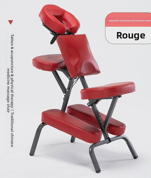 Opvouwbare Massage & Tattoeage Stoel: Draagbaar, Verstelbaar & Comfortabel voor Therapie