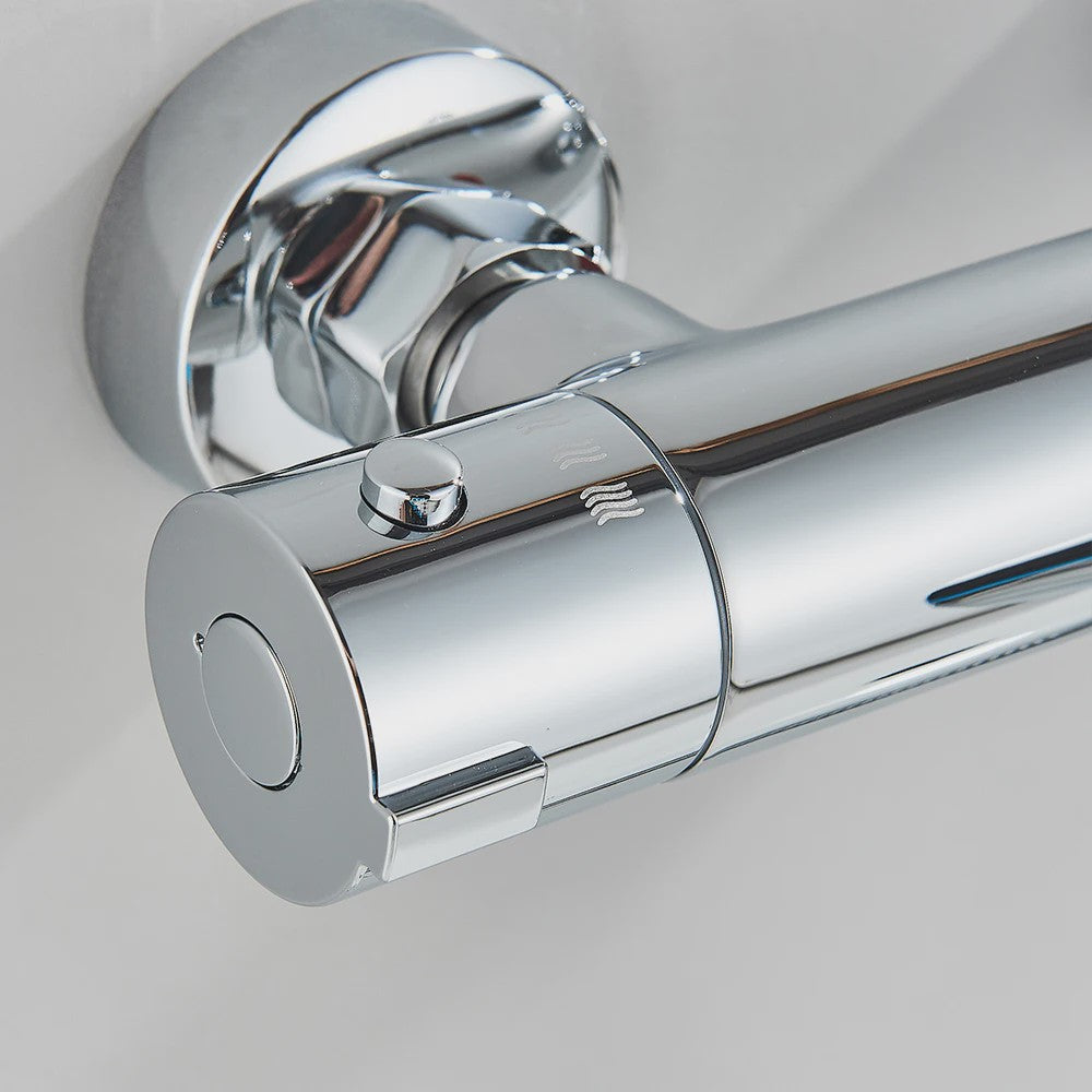Thermostatische Douchekraan Set - Luxe Thermostaatkraan voor Badkamer en Douche