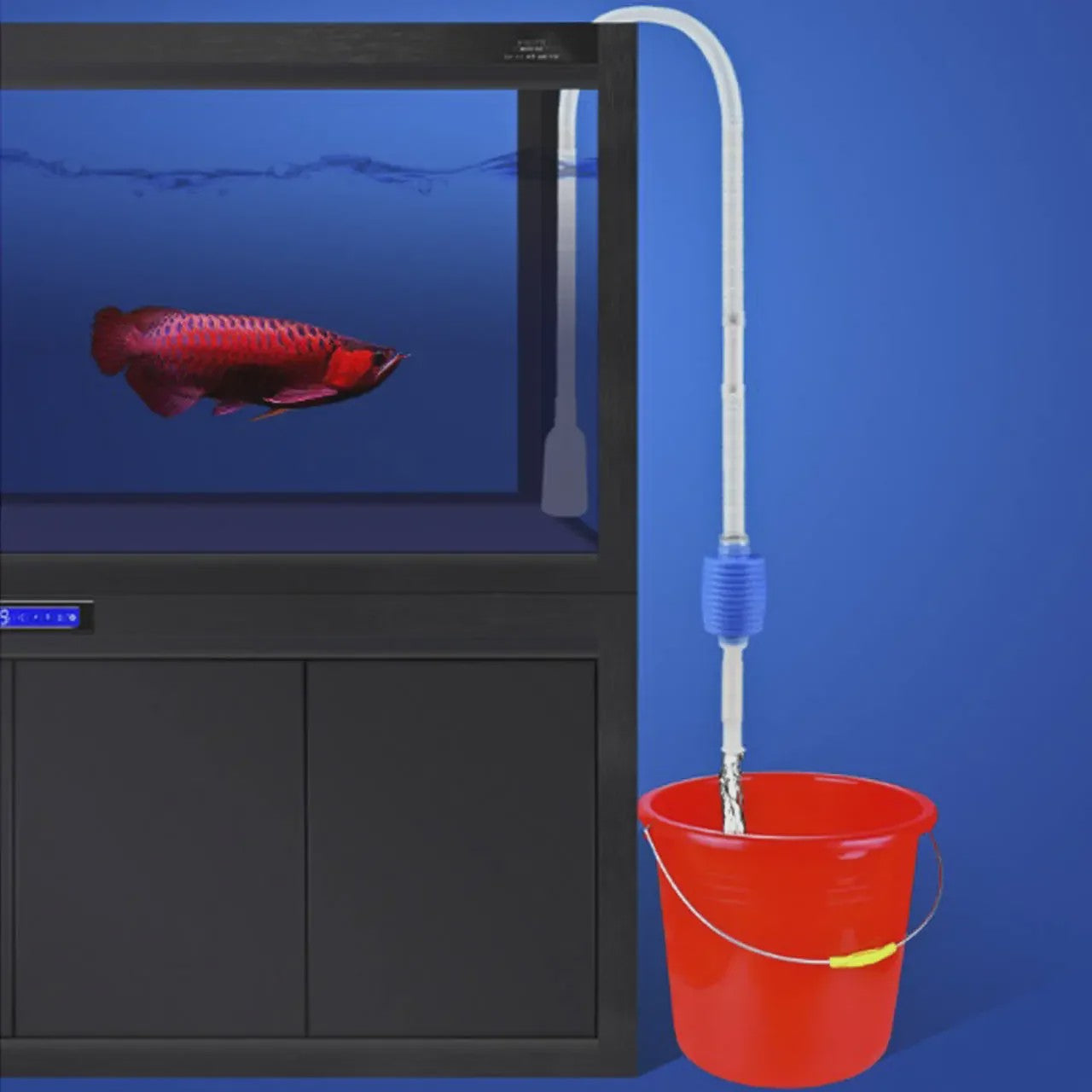 Semi-automatische Aquarium Sifon Pomp - Eenvoudige Waterwissel & Reiniging