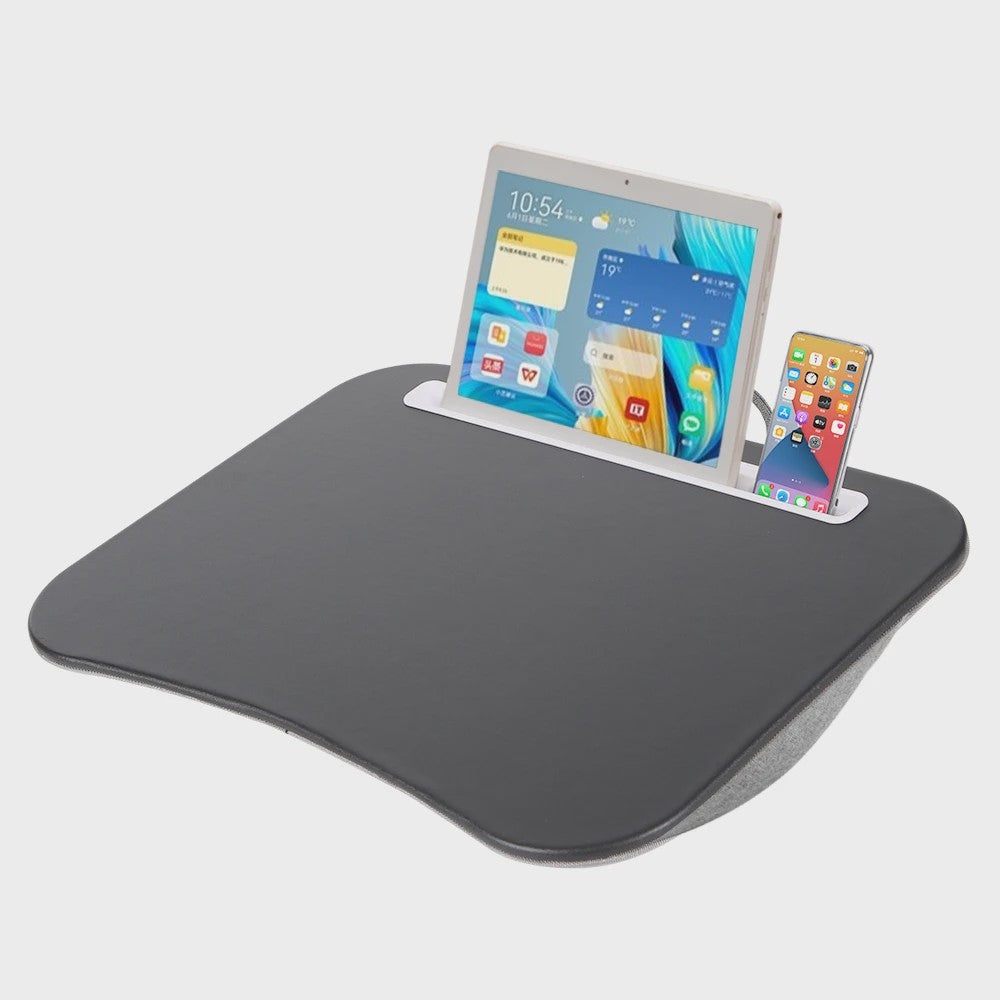 Multifunctioneel Laptop Bureau met Kussen en Schuimdeeltjes - Comfortabel Werken