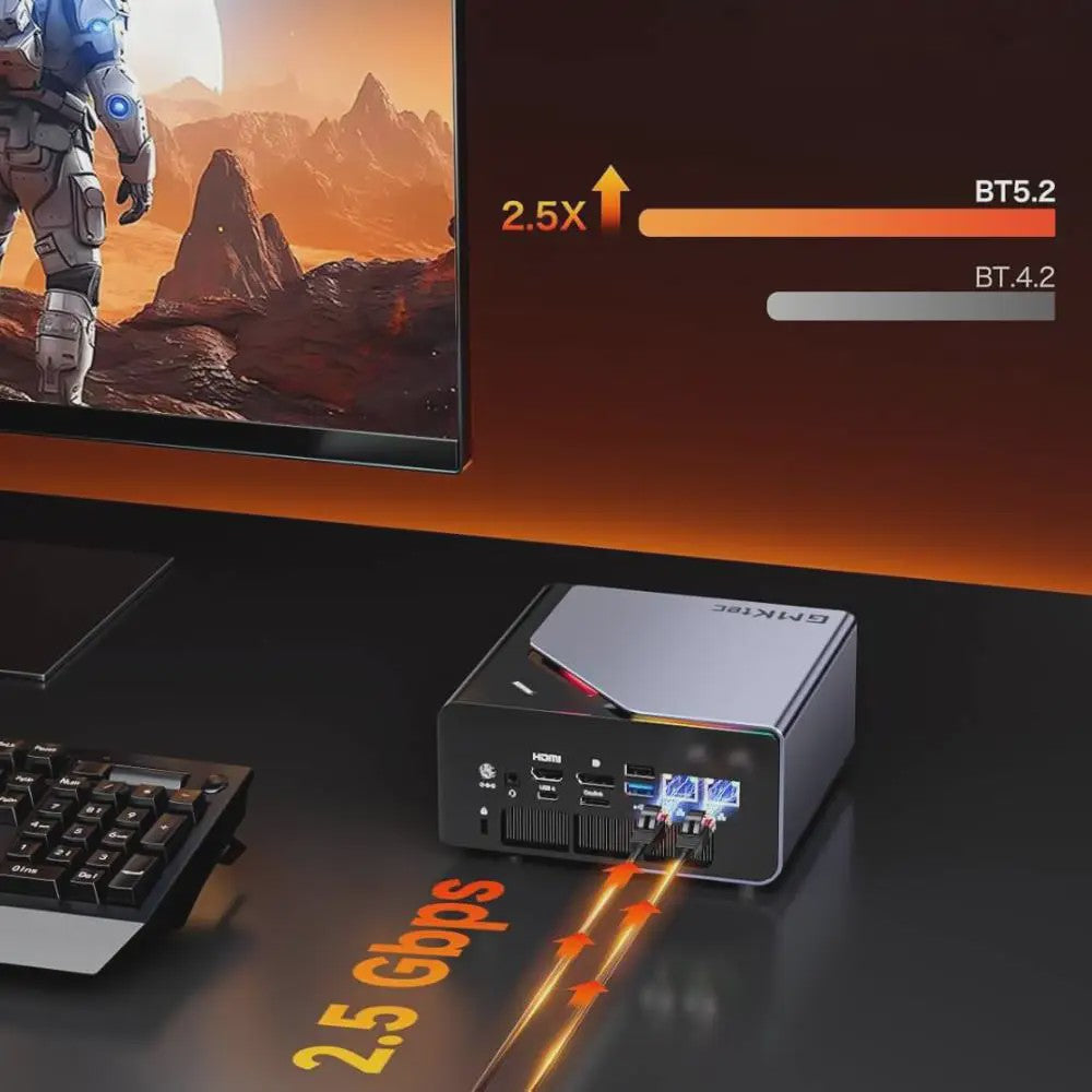 GMKtec K12 Mini PC: Krachtige AMD Ryzen 7 8745HS, Oculink, WiFi 6E