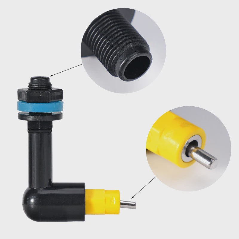 Automatische Nipler Drinkbakjes voor Pluimvee - 2, 4 of 6 Stuks