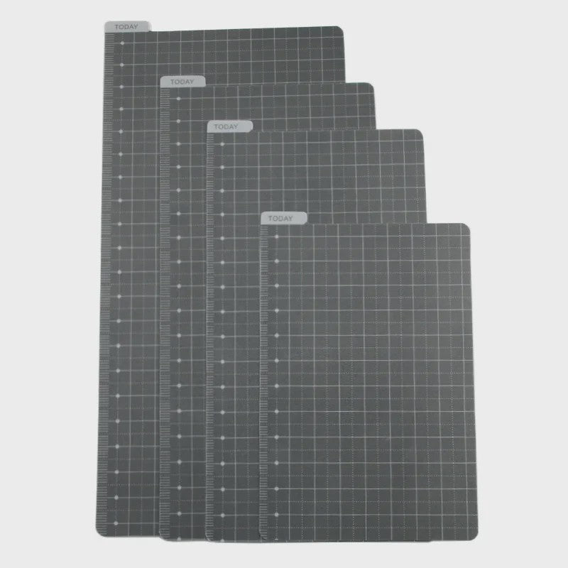 Snijmat & Liniaal Set A5/A6 - PVC Grid Mat voor Tekenen, Knutselen & Naaien