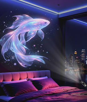 Galaxy Oceaan Projector Lamp - Romantische Sfeer & Nachtlampje met USB