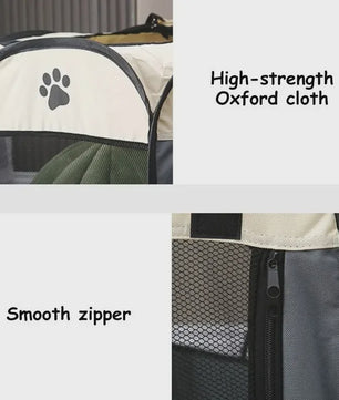 Draagbare Opvouwbare Pet Tent - Octagonale Puppy Kennel & Kattenren