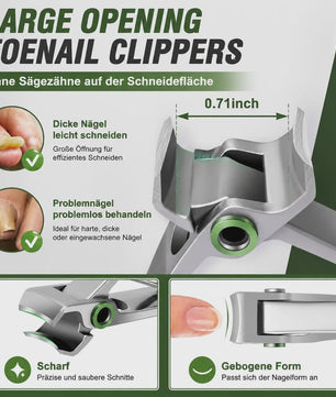 Professionele Manicure & Pedicure Set (7-delig) - Roestvrij Staal