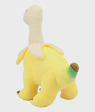 Knuffel Brontosaurus Banaan - Zachte Pluche Speelgoed voor Kinderen