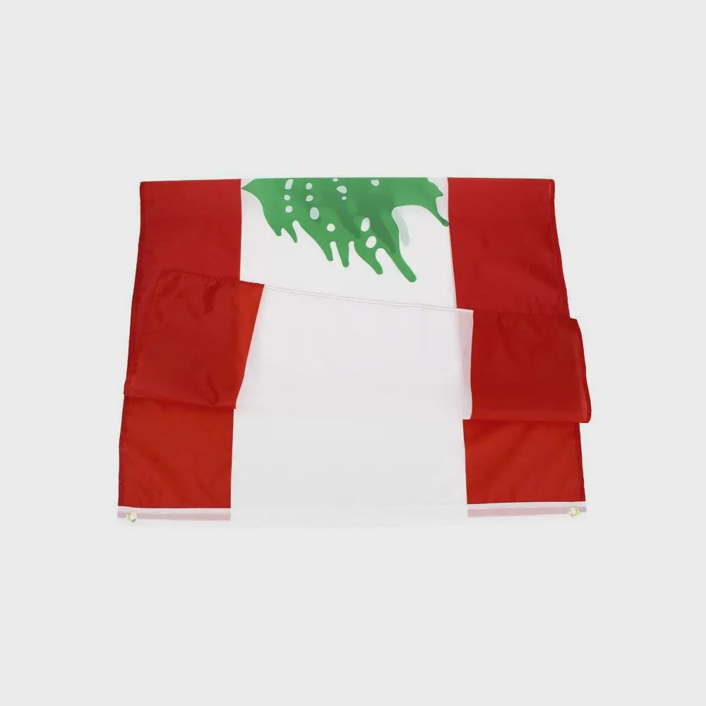 Libanon Vlag 90x150cm - Nationale Vlag & Decoratie Banner