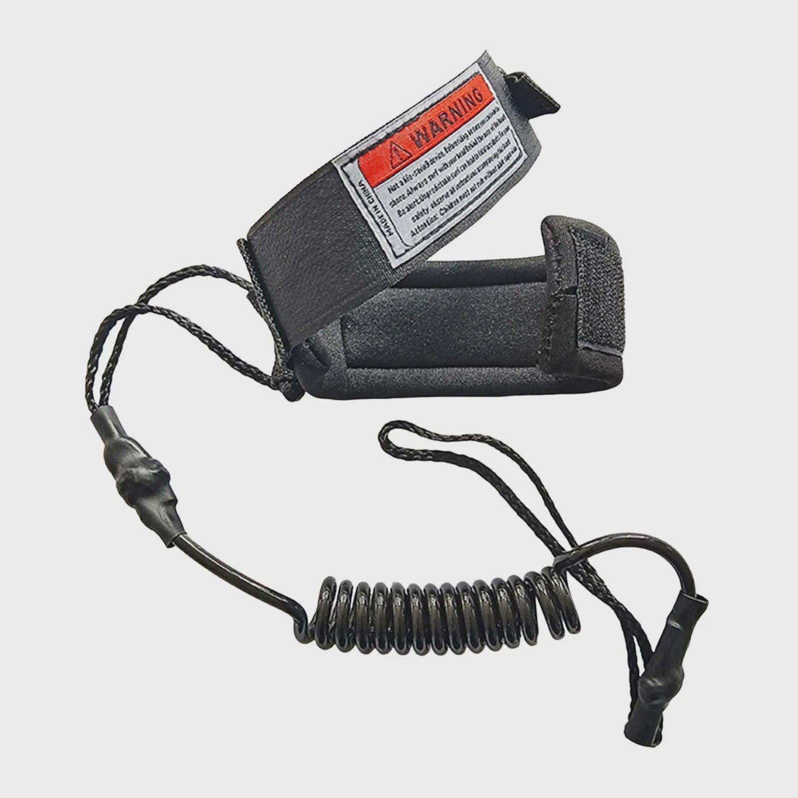 Veiligheid Surf Leash met Enkelband - Coiled Koord voor Bodyboard & Surfplank