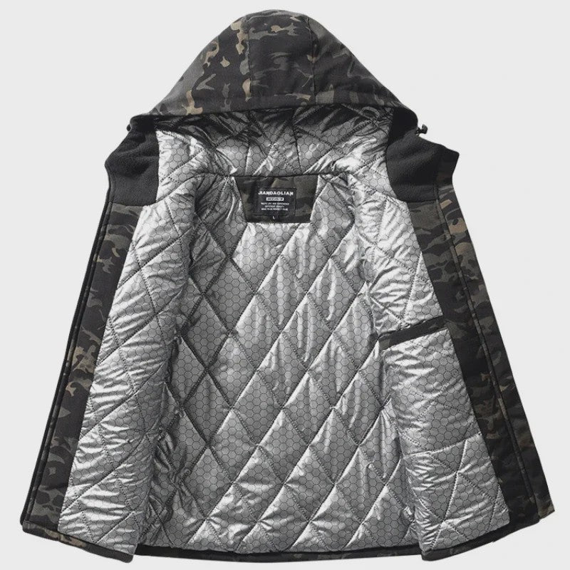 Warme Heren Parka Winterjas - Thermisch, Camouflage & Tactisch