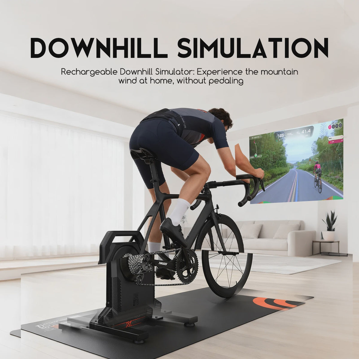 ThinkRider XXPRO Direct Drive Smart Bike Trainer - Krachtige Indoor Fietservaring