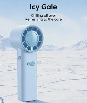 Draagbare Mini Ventilator met Nekkoord - Opvouwbaar, USB Oplaadbaar, 3 Snelheden