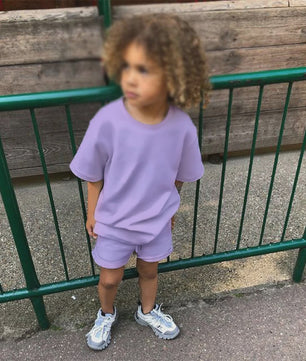 Zomer Set Kinderen: T-shirt met Korte Broek - Jongens & Meisjes Sportkleding Outfit