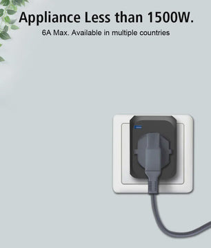 Universele Reisadapter met 2 USB & 1 Type-C Poort - EU, UK, US, AU