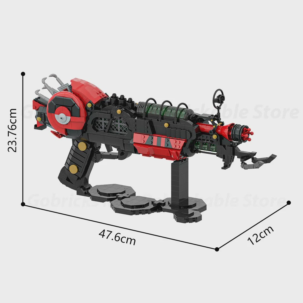 Gobricks Call of Duty Ray Gun Mark II Bouwstenen Model - Laser Geweer Speelgoed Cadeau