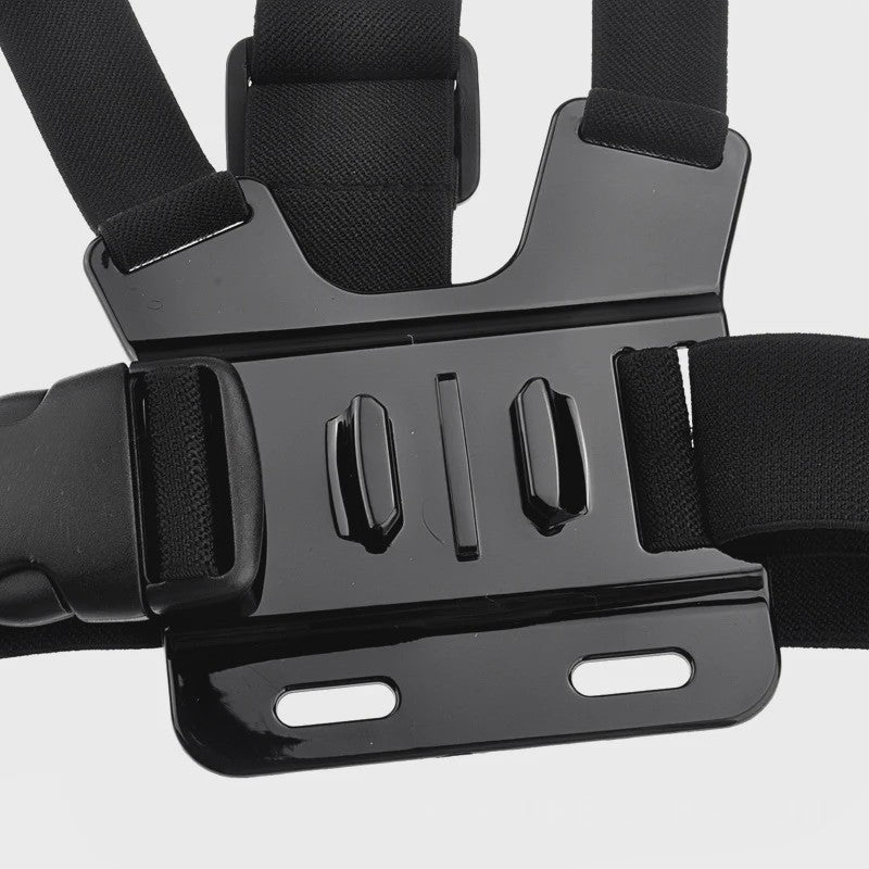 Verstelbare Borstband Mount Harness voor GoPro & Actiecamera's