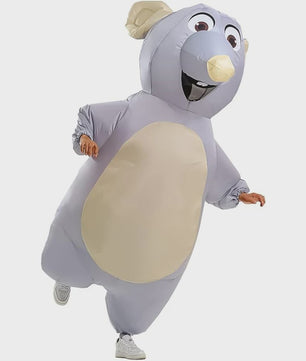 Opblaasbaar Muis Kostuum voor Volwassenen - Grappig Feest & Halloween Outfit