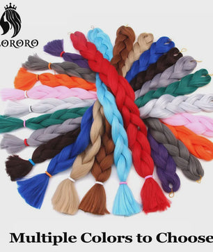 Alororo Jumbo Braids Haarverlenging - 82 Inch Synthetisch Hittebestendig Vlecht Haar