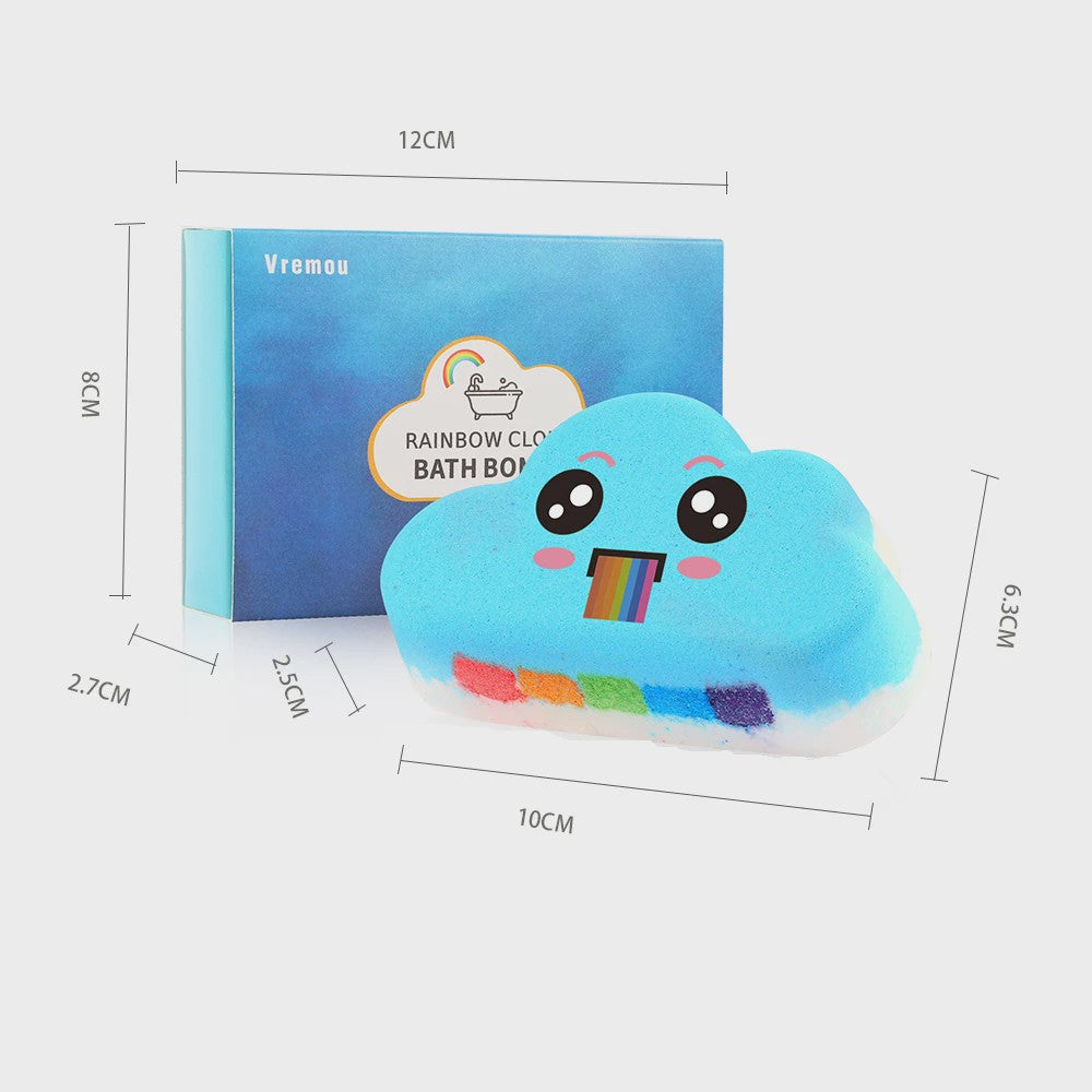 Blue Ocean Regenboog Bruisballen: Kleurrijk Badplezier met Verrassing - Perfect Cadeau voor Kinderen