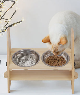 Verstelbare Hondenvoerbak Stand Verhoogd - Ideaal voor Grote, Middelgrote en Kleine Honden