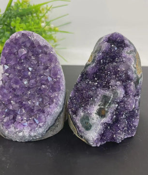 Natuurlijke Amethist Geode Kristal Cluster - Unieke Ruwe Kwarts Decoratie