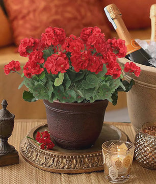 Zijden Begonia Kunstbloem - UV-bescherming voor Buiten & Binnen Decoratie