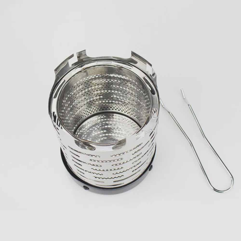 Draagbare RVS Mini Gas Heater Cover voor Camping en Outdoor