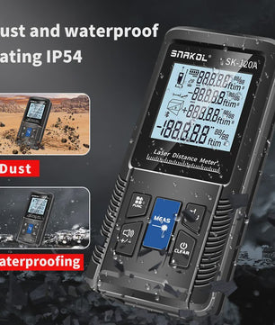 Digitale Laser Afstandsmeter 40m-120m - Precisie Meetlint met Diverse Functies