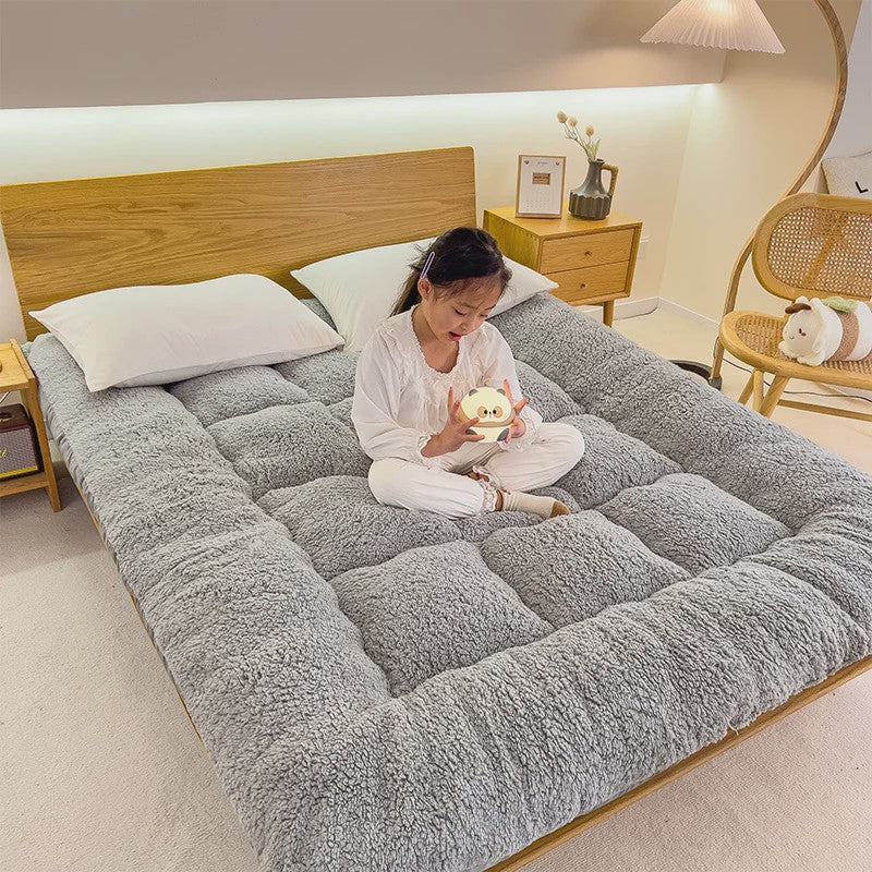 Luxe Lamsvel Matras Topper - Extra Zacht & Warm - Geschikt voor Slaapzaal & Thuis