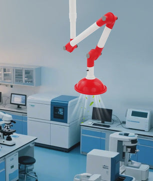 Professionele Afzuigkap Laboratorium | Flexibele Fume Hood Afzuigarm