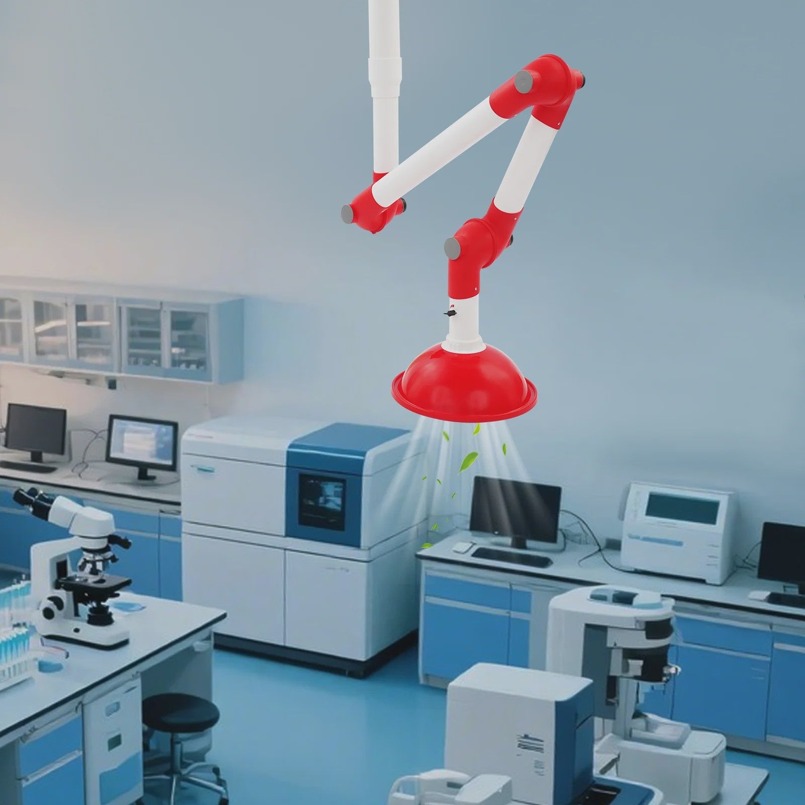 Professionele Afzuigkap Laboratorium | Flexibele Fume Hood Afzuigarm