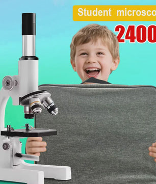 Krachtige Monoculaire Biologische Microscoop 40X-2400X - Ideaal voor Studenten & Wetenschappelijk Onderwijs
