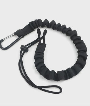 Veiligheidskabel met Karabijnhaak - Telescopisch & Anti-Val Lanyard voor Werk en Sport