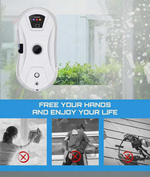 Intelligente Ramenwisser Robot met Krachtige 5600PA Zuigkracht - Automatisch, Anti-Drop, Afstandsbediend