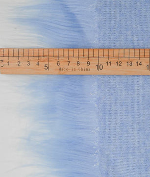 Langharig Nepbont Stof 25x45cm - Ideaal voor Knutselen, Poppen & Kostuums